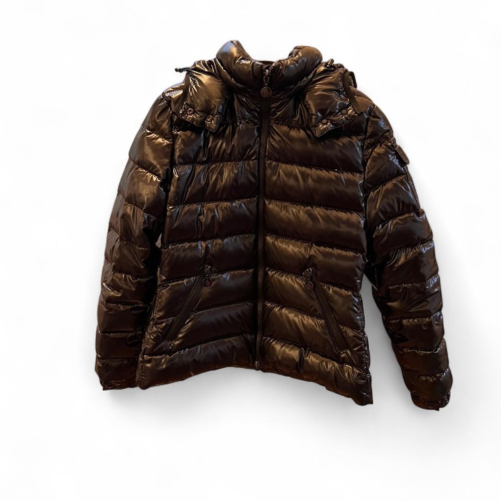 Vintage Moncler Black Bady Hooded Short Down Puffer Jacket Women’s 2 2008